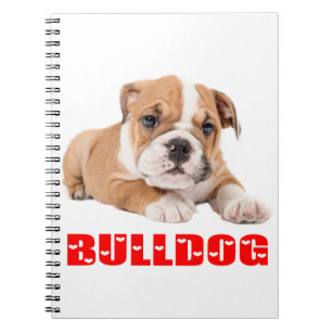 Carnet Mignonne chienne Bouledogue Anglais Maman