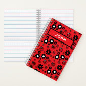 Carnet Mignonne coccinelle Motif (À l'intérieur)