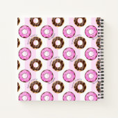 Carnet Mignonne Donut Attention Soyez Happy Amusants Moti (Dos)