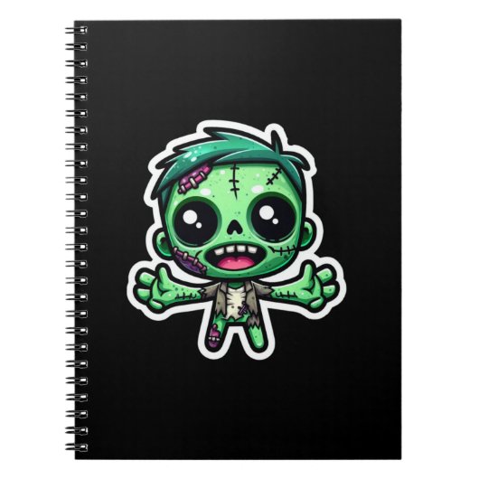 Carnet Mignonne, drôle de zombie (Devant)