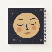 Carnet Mignonne face de lune (Dos)