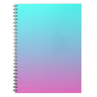 mignonne girly ombre mermaid rose turquoise aqua b