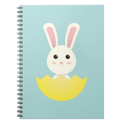 Carnet Mignonne lapin de Pâques I (Devant)