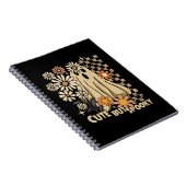 Carnet Mignonne mais Éffrayante Fleur Halloween chèque Fa (Côté Droit)