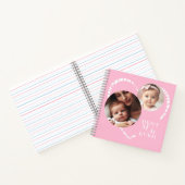 Carnet Mignonne "Meilleure maman jamais" Coeur 3-Photo, r (Intérieur)