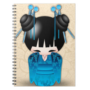 Carnet Mignonne poupée chinoise