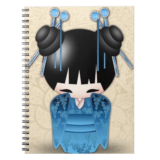Carnet Mignonne poupée chinoise (Devant)