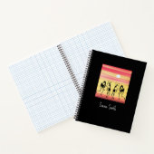 Carnet Mignonne Sunny Day Pause danse (Intérieur)