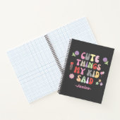 Carnet Mignonnes Choses Que Mon Enfant A Dit (Intérieur)