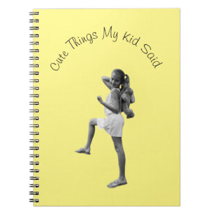 Carnet Mignonnes Choses Que Mon Enfant A Dit