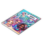 Carnet Mignonnes et Marine Vie Pastel Retour à l'école (Côté gauche)