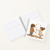 Carnet Mignons enfants d'automne (Intérieur)