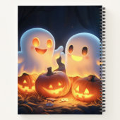 Carnet Mignons Fantômes de Dessin Animé d'Halloween Citro (Dos)