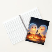 Carnet Mignons Fantômes de Dessin Animé d'Halloween Citro (Intérieur)