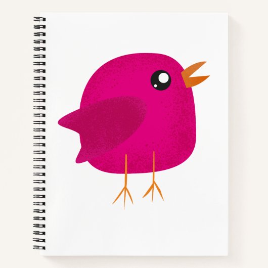 Carnet Mignons oiseaux pour enfants (Devant)