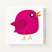 Carnet Mignons oiseaux pour enfants (Dos)