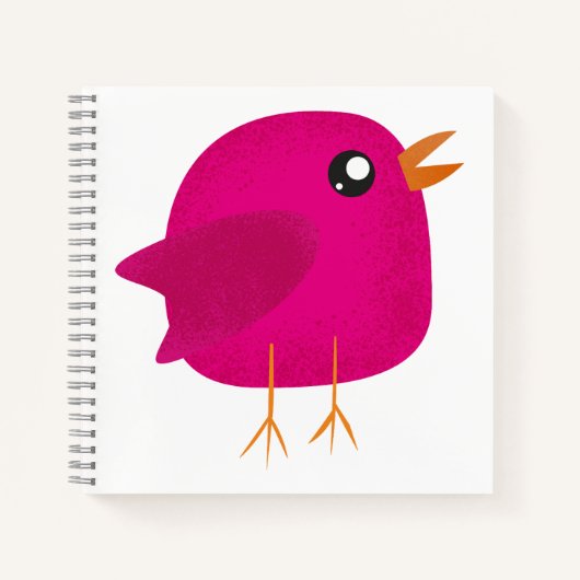 Carnet Mignons oiseaux pour enfants (Devant)