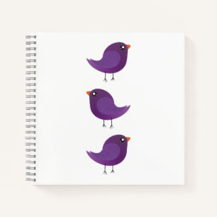 Carnet Mignons oiseaux pour les enfants
