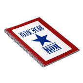 Carnet Militaires patriotes de maman d'étoile bleue (Côté Droit)