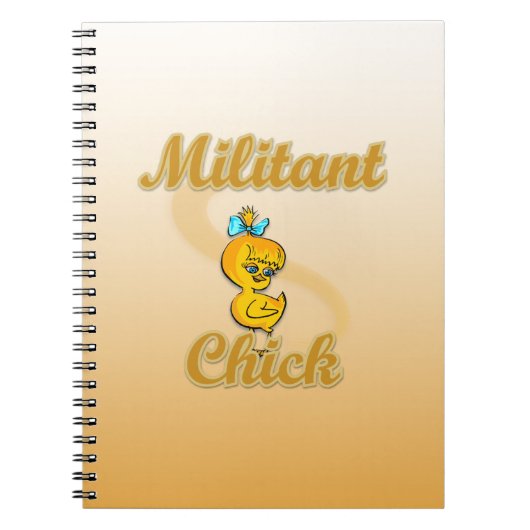 Carnet Militant Chick (Devant)
