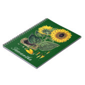 Carnet Miller : Tournesol (Côté gauche)