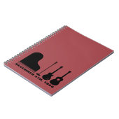 Carnet Million d'instruments de quartet du dollar - noir (Côté gauche)