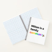 Carnet Milton est une communauté familiale PRIDE LGBTQ+ C (Intérieur)