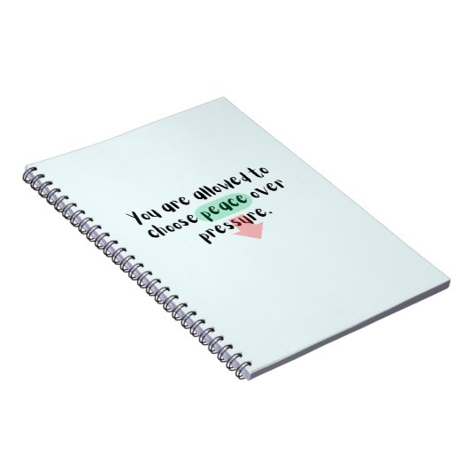 Carnet Mindful Writing Notebook – Choose Calm (Côté Droit)