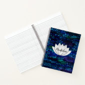 Carnet Mindfulness Lotus Flower Galaxy Notebook (Intérieur)