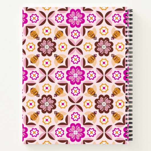 Carnet Mine d'abeilles (Dos)