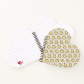 Carnet Mini Camellia Bliss gris jaune (Intérieur)