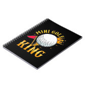 Carnet Mini Golf King (Côté gauche)