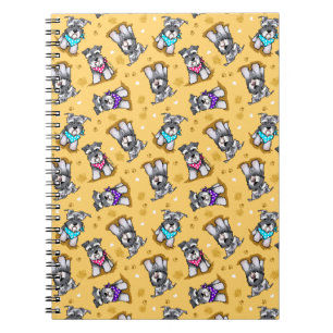 Carnet Mini Schnauzer Sunshine KiniArt