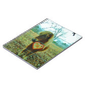 Carnet Miniature cheval Brown Valentine Heart (Côté gauche)