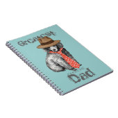 Carnet Miniature Poodle Papa (Côté Droit)