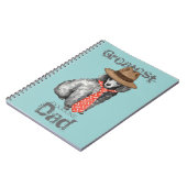 Carnet Miniature Poodle Papa (Côté gauche)