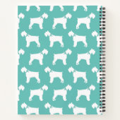 Carnet Miniature Schnauzer Chien Chiot (Dos)
