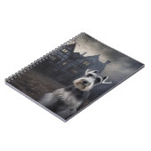Carnet Miniature Schnauzer Halloween Épouvantable (Côté gauche)