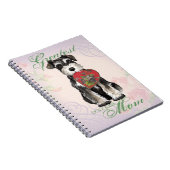 Carnet Miniature Schnauzer Heart Maman (Côté Droit)