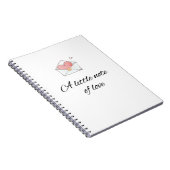 Carnet Minimal A Little Note of Love Notebook (Côté Droit)