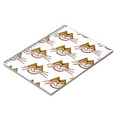 Carnet Minimal cat design (Côté gauche)