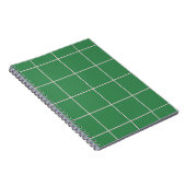 Carnet Minimal Color Grid Check Pattern (Côté Droit)