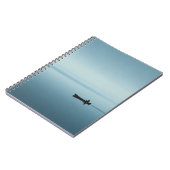 Carnet minimal de réflexion de canot Blue Lake (Côté gauche)