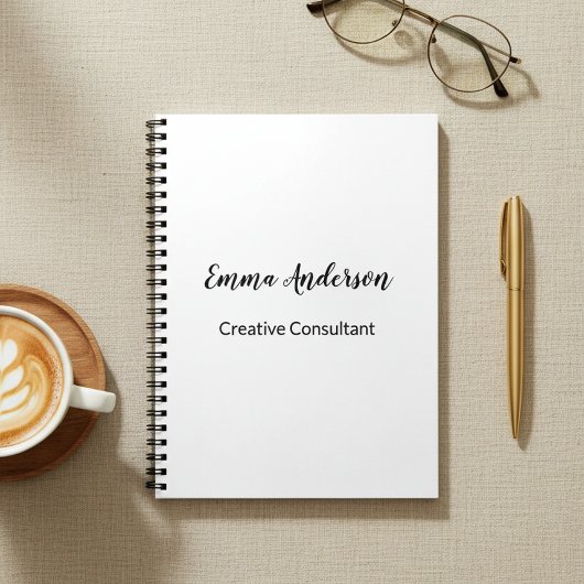 Carnet Minimal Elegant Professional