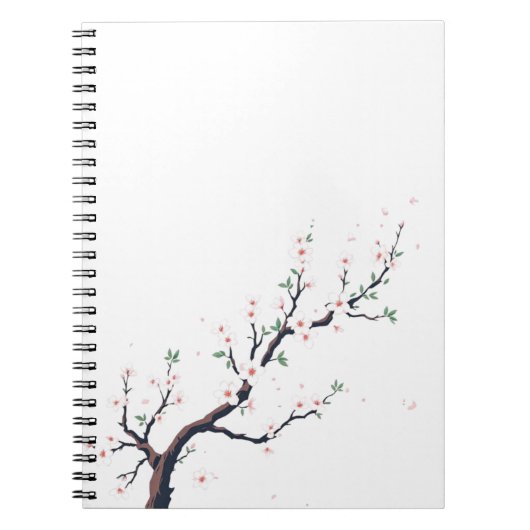 Carnet Minimal Japanese Tree Branch (Devant)