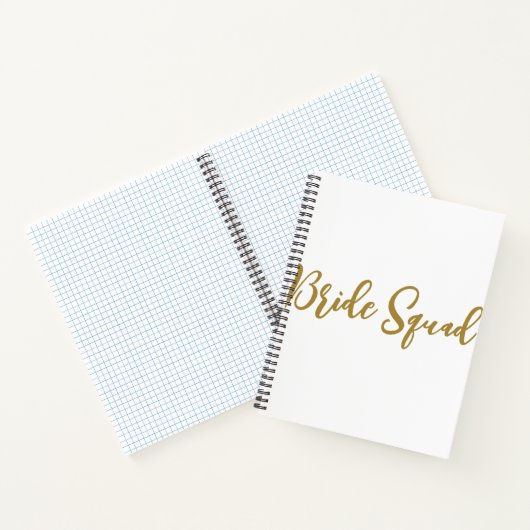 Carnet minimale add your name text bridesmaid gijd (Intérieur)