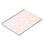 Carnet Minimalisme aux fraises (Côté gauche)