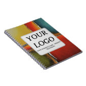 Carnet Minimalisme Couleur Blocage Entreprise Promotion (Côté Droit)