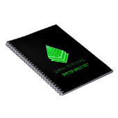 Carnet Minimalisme Rétro-Futurisme Tech Omni Systèmes (Côté Droit)