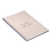 Carnet Minimalist handwritten script, simple and modern  (Côté Droit)